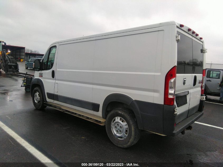 2016 RAM PROMASTER 1500 LOW ROOF 3C6TRVAG3GE115289