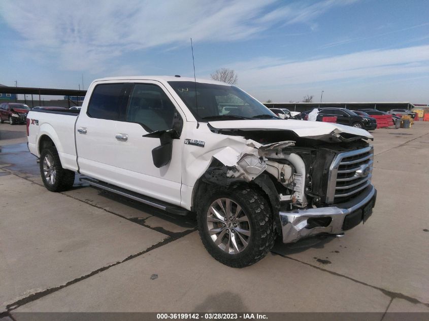 2016 FORD F-150 XLT/XL/LARIAT/PLATINUM - 1FTFW1EF0GFC50096