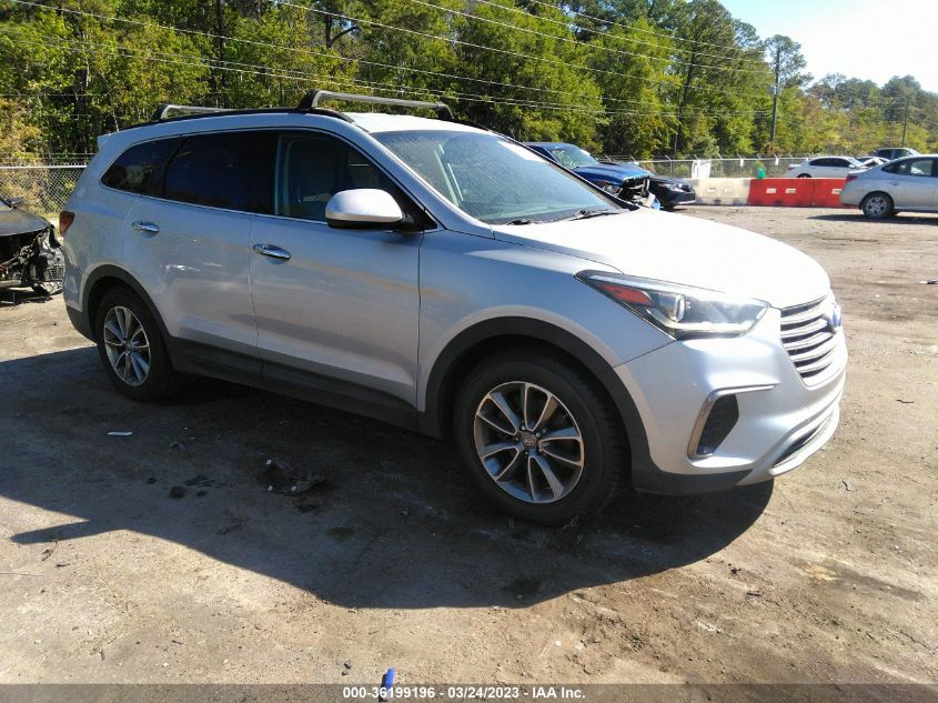KM8SM4HF8HU187131 HYUNDAI SANTA FE SE 2017