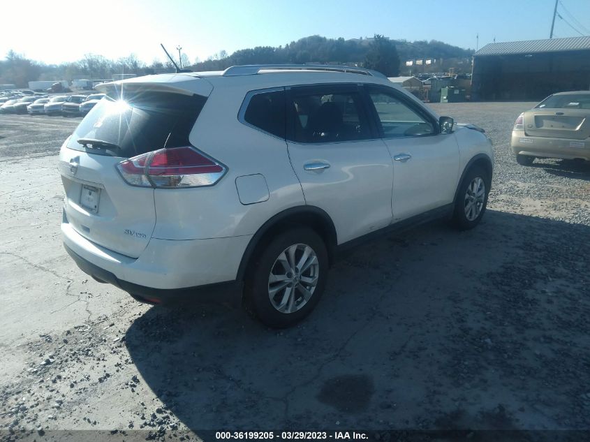 2015 NISSAN ROGUE SV - KNMAT2MV4FP551934