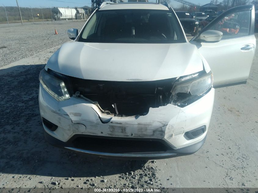 2015 NISSAN ROGUE SV - KNMAT2MV4FP551934