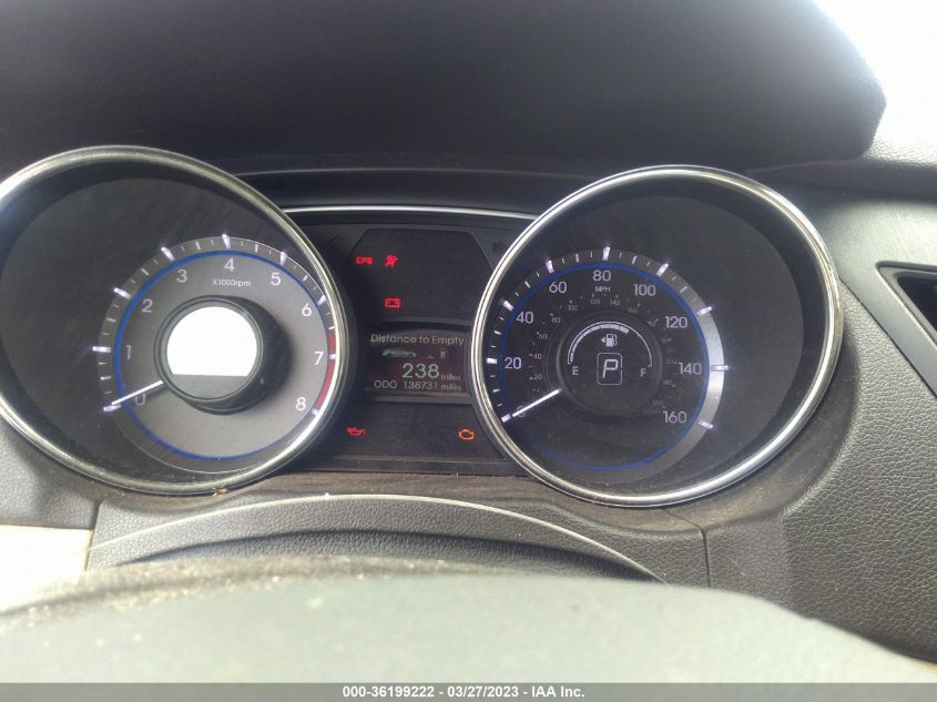 2013 HYUNDAI SONATA GLS - 5NPEB4AC5DH788363