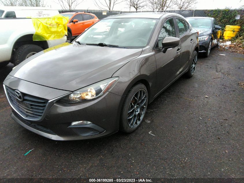 2015 MAZDA MAZDA3 I SPORT - JM1BM1U75F1241095