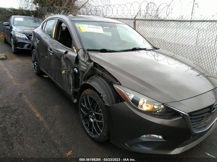 2015 MAZDA MAZDA3 I SPORT - JM1BM1U75F1241095