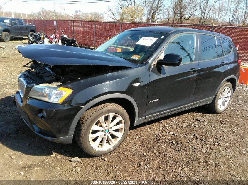 2013 BMW X3 XDRIVE28I - 5UXWX9C56D0A23100