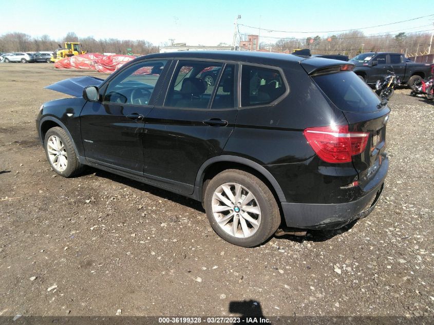 2013 BMW X3 XDRIVE28I - 5UXWX9C56D0A23100