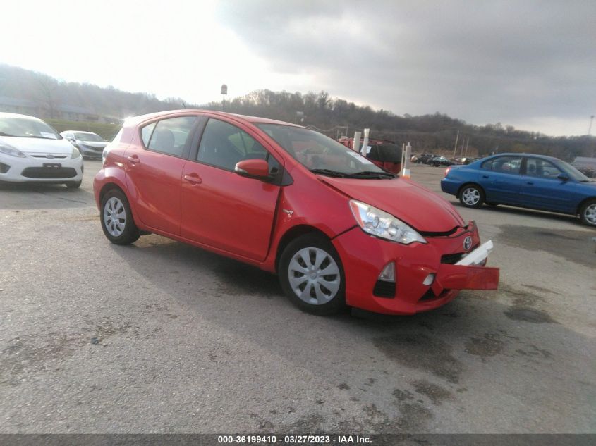 2013 TOYOTA PRIUS C ONE/TWO/THREE/FOUR - JTDKDTB31D1047527