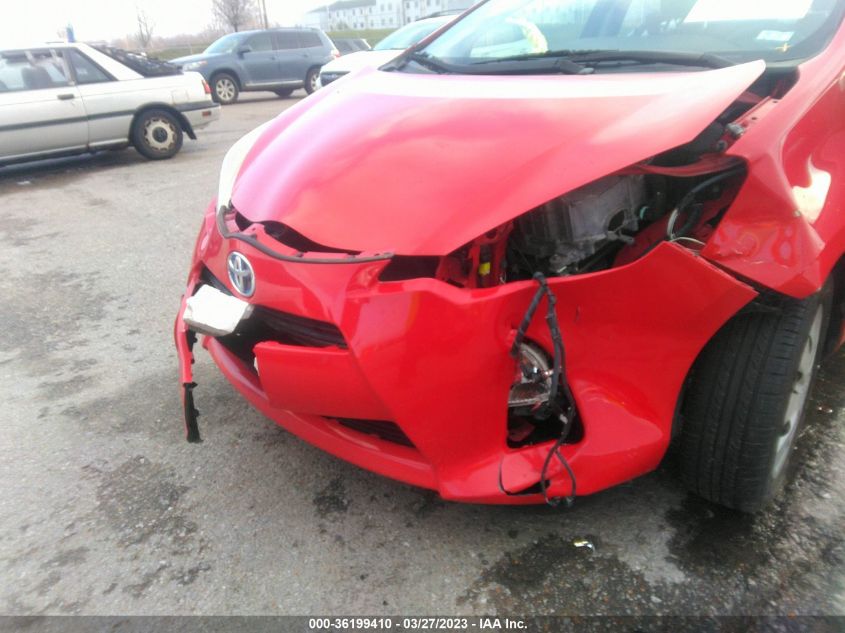 2013 TOYOTA PRIUS C ONE/TWO/THREE/FOUR - JTDKDTB31D1047527