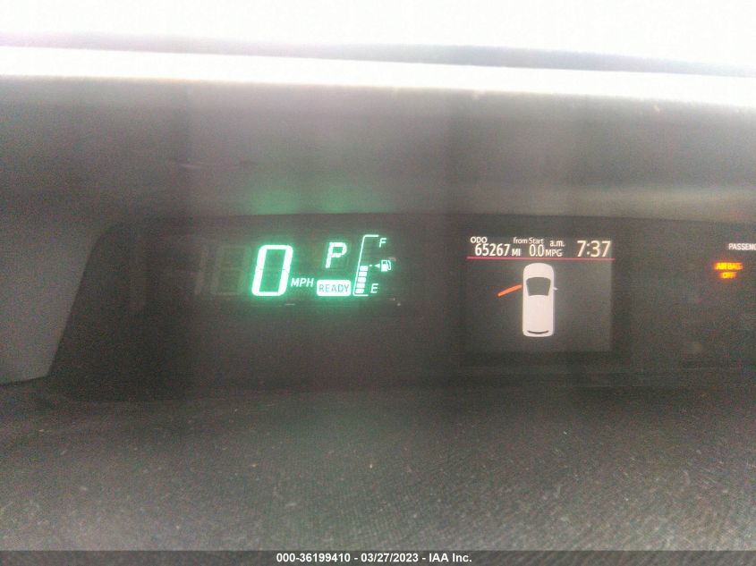 2013 TOYOTA PRIUS C ONE/TWO/THREE/FOUR - JTDKDTB31D1047527