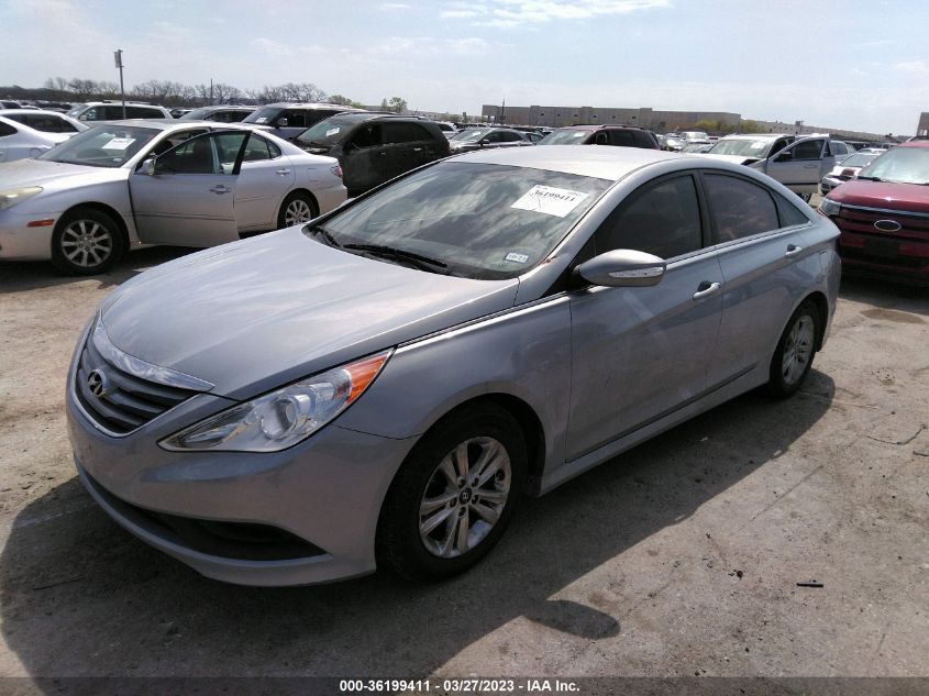 2014 HYUNDAI SONATA GLS - 5NPEB4AC0EH876271