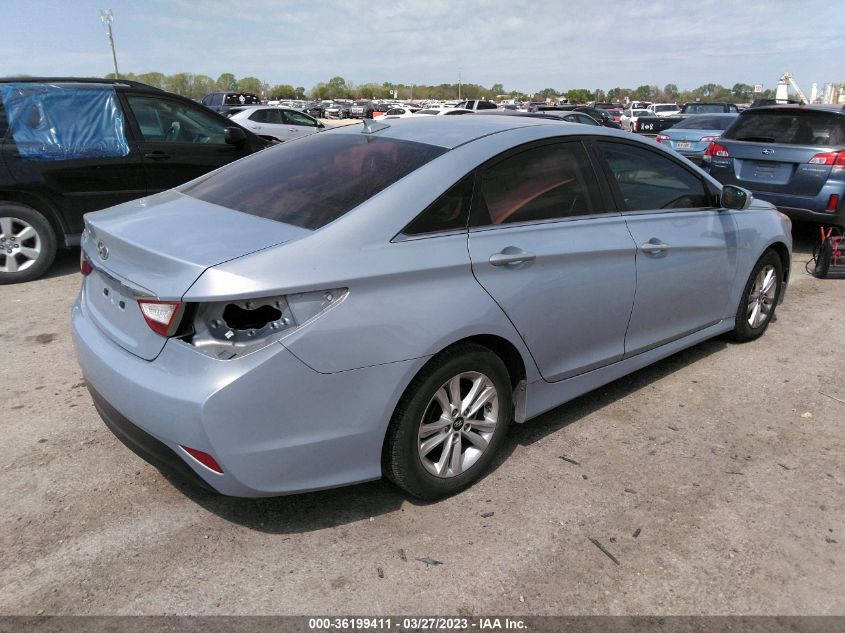 2014 HYUNDAI SONATA GLS - 5NPEB4AC0EH876271