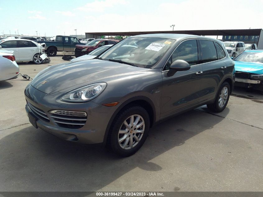 2014 PORSCHE CAYENNE DIESEL - WP1AF2A21ELA42843