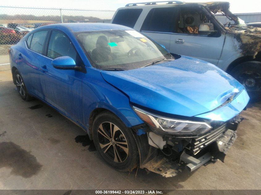 2022 NISSAN SENTRA SV - 3N1AB8CV4NY288156