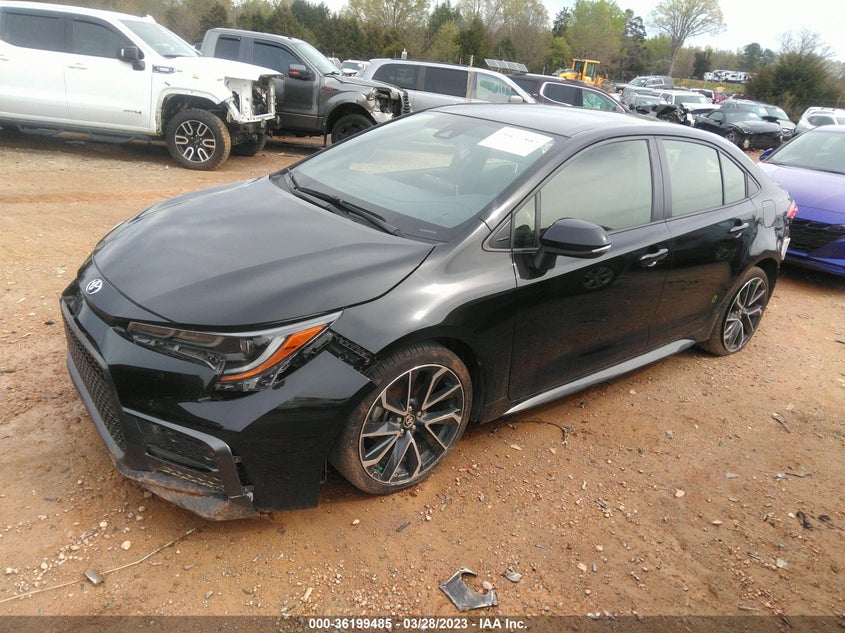VIN JTDS4MCE0MJ079116 2021 TOYOTA COROLLA SE/NIGHTSHADE/APEX SE