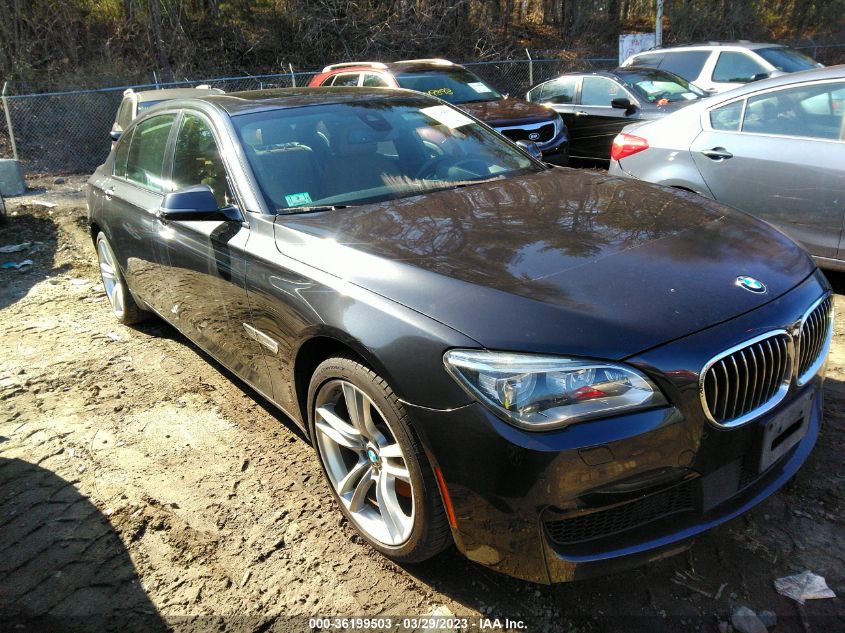 2013 BMW 7 SERIES 740LI XDRIVE - WBAYF4C51DD127738
