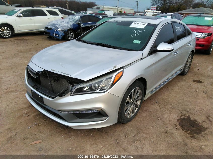 2017 HYUNDAI SONATA SPORT - 5NPE34AF1HH593650