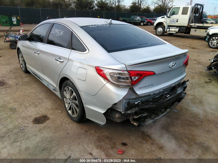 2017 HYUNDAI SONATA SPORT - 5NPE34AF1HH593650