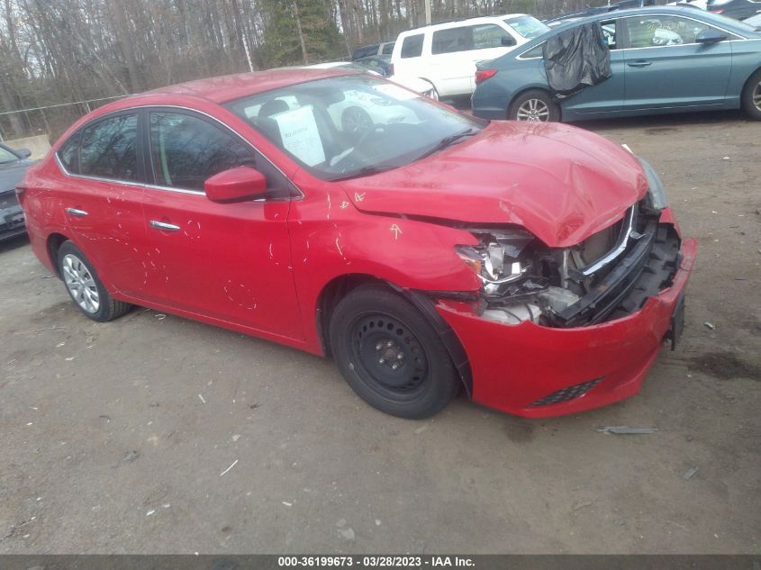 2017 NISSAN SENTRA SV - 3N1AB7AP0HL680423