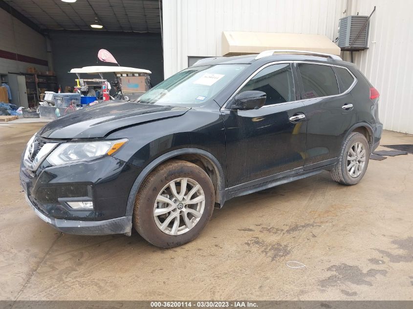 2017 NISSAN ROGUE SV - KNMAT2MT2HP555868