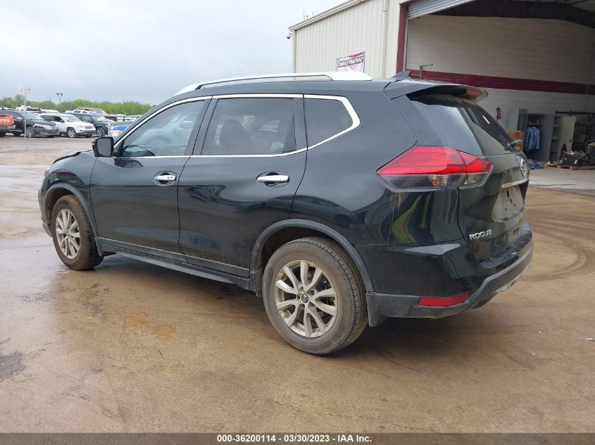2017 NISSAN ROGUE SV - KNMAT2MT2HP555868