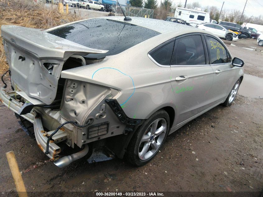 2016 FORD FUSION SE - 3FA6P0HD7GR148191