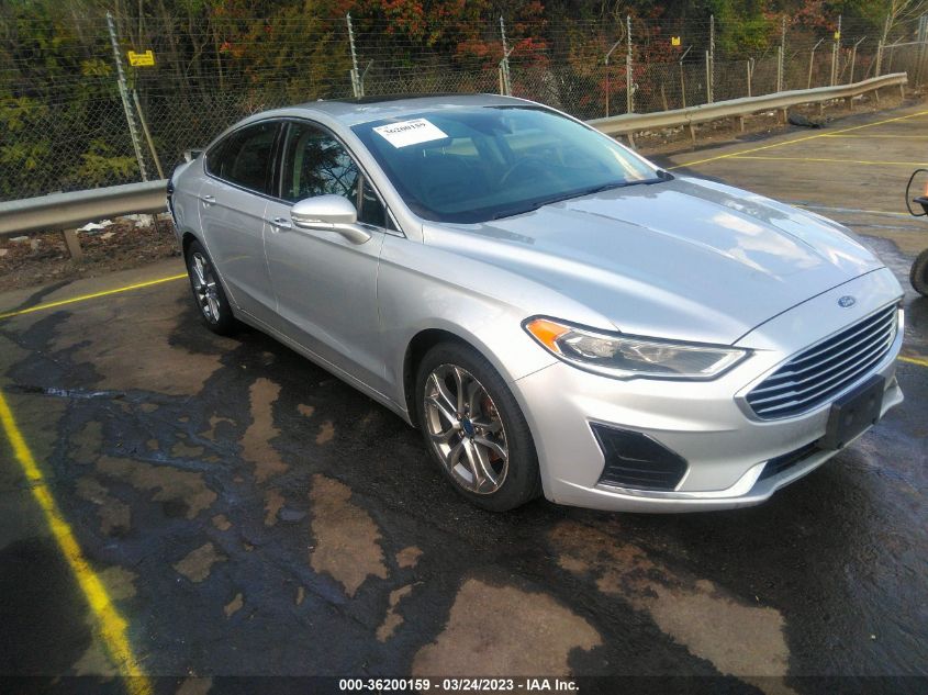 2019 FORD FUSION SEL - 3FA6P0CD5KR238116