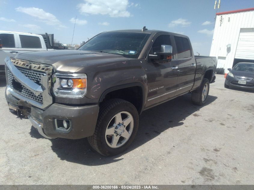 2015 GMC SIERRA 2500HD DENALI - 1GT120E80FF568929
