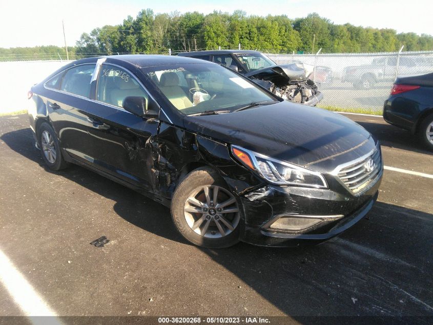 2016 HYUNDAI SONATA 2.4L SE - 5NPE24AF7GH332119