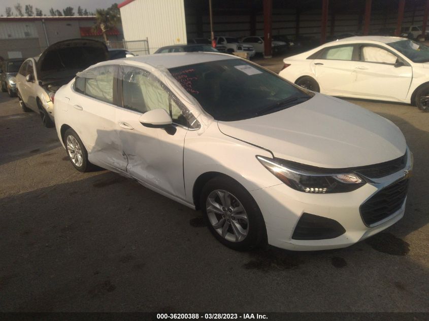 2019 CHEVROLET CRUZE LT - 1G1BE5SM5K7110777