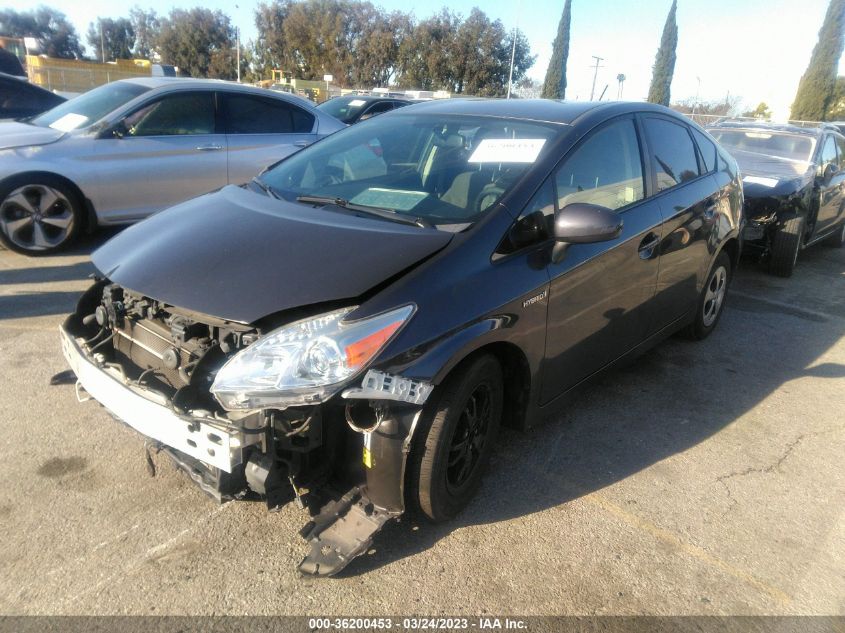 2015 TOYOTA PRIUS FOUR - JTDKN3DU1F0449558