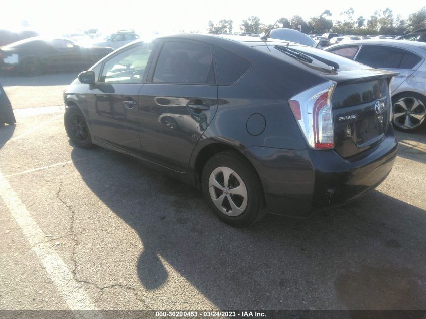 2015 TOYOTA PRIUS FOUR - JTDKN3DU1F0449558