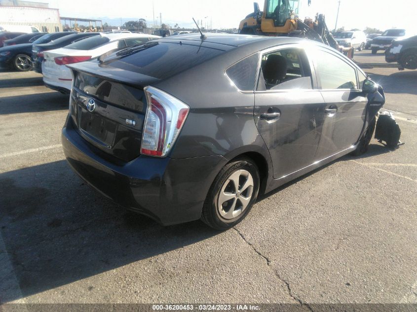 2015 TOYOTA PRIUS FOUR - JTDKN3DU1F0449558
