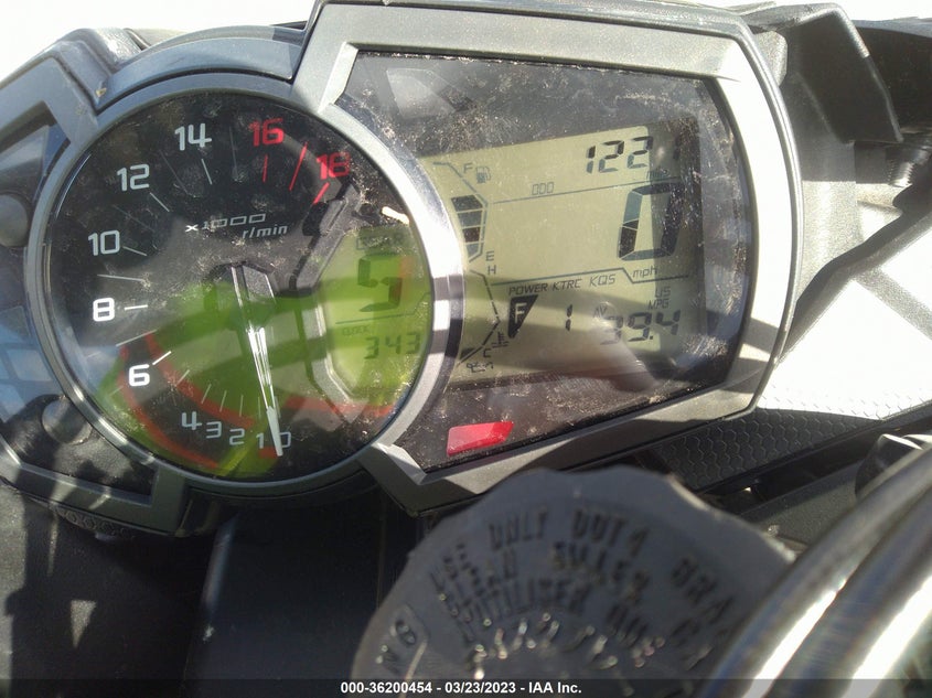 VIN JKBZXJH16PA015361 2023 KAWASAKI ZX636 K