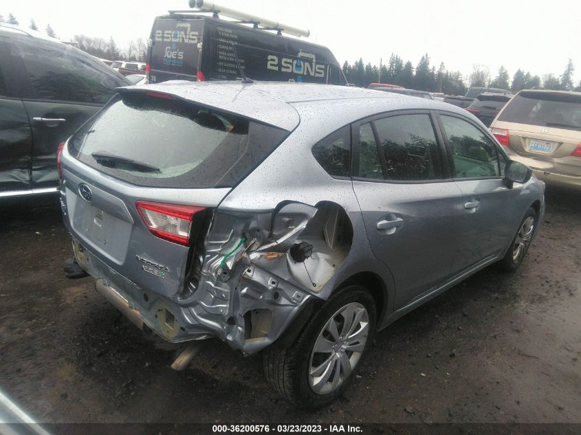 2017 SUBARU IMPREZA - 4S3GTAA66H3730035