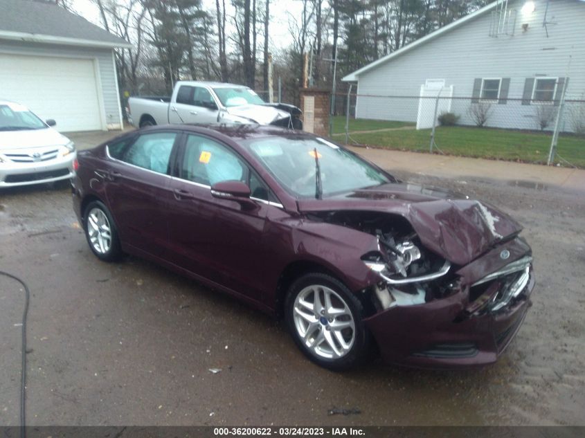 2013 FORD FUSION SE - 3FA6P0H74DR233804