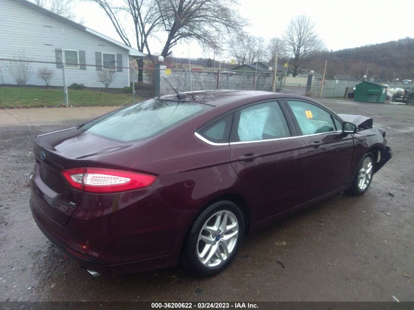 2013 FORD FUSION SE - 3FA6P0H74DR233804