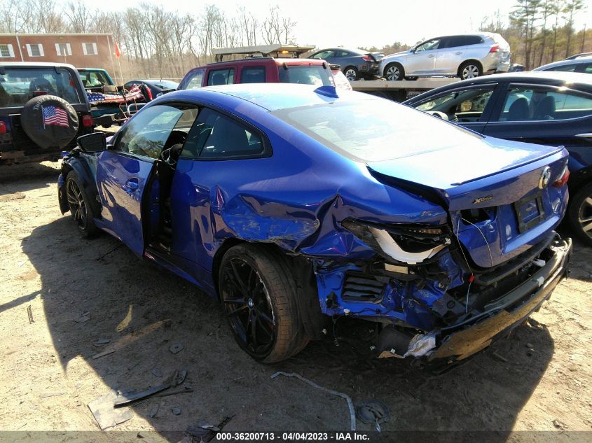 2021 BMW 4 SERIES M440I XDRIVE - WBA13AR05MCF69600