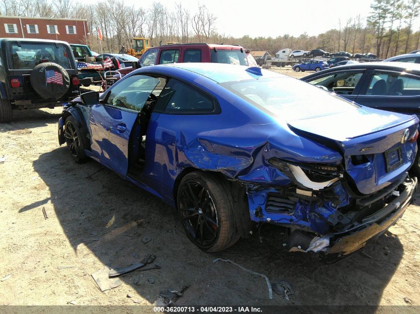 2021 BMW 4 SERIES M440I XDRIVE - WBA13AR05MCF69600