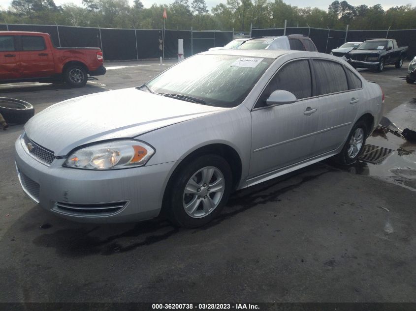 2015 CHEVROLET IMPALA LIMITED LS - 2G1WA5E31F1145223