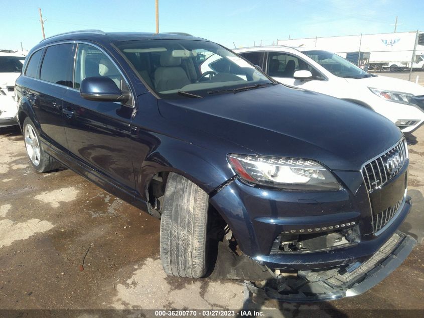 2015 AUDI Q7 3.0T S LINE PRESTIGE - WA1DGAFE5FD020780