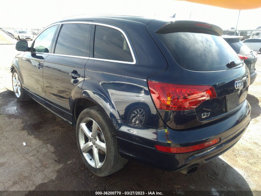 2015 AUDI Q7 3.0T S LINE PRESTIGE - WA1DGAFE5FD020780