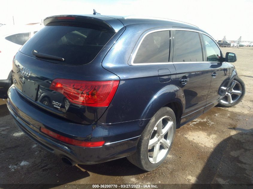 2015 AUDI Q7 3.0T S LINE PRESTIGE - WA1DGAFE5FD020780