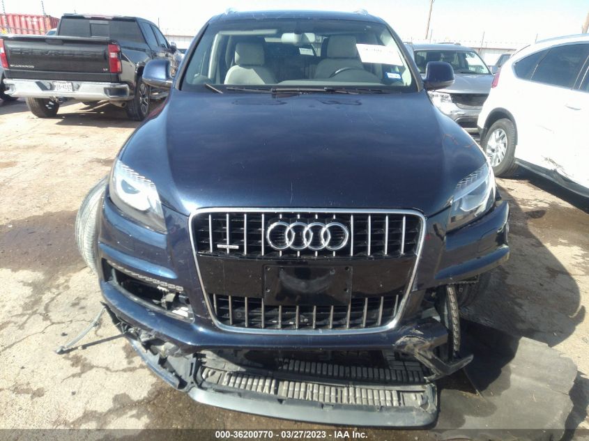 2015 AUDI Q7 3.0T S LINE PRESTIGE - WA1DGAFE5FD020780