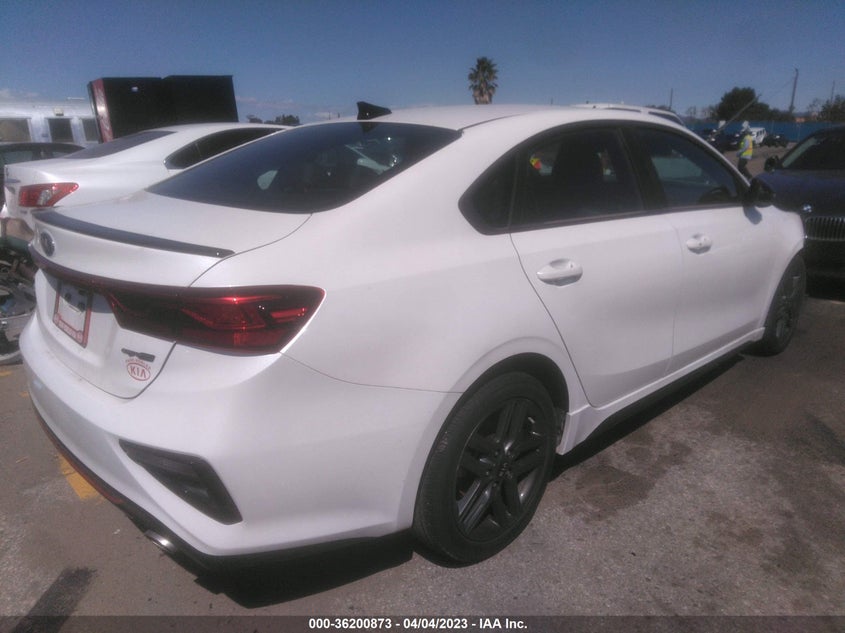 VIN 3KPF34AD7ME309388 2021 KIA FORTE GT-LINE