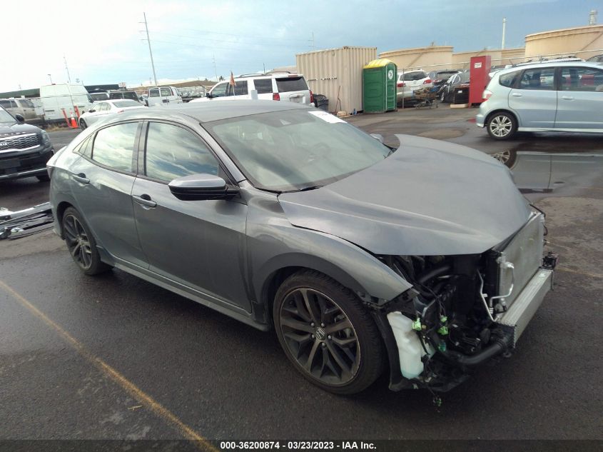 2021 HONDA CIVIC HATCHBACK SPORT - SHHFK7H47MU204403