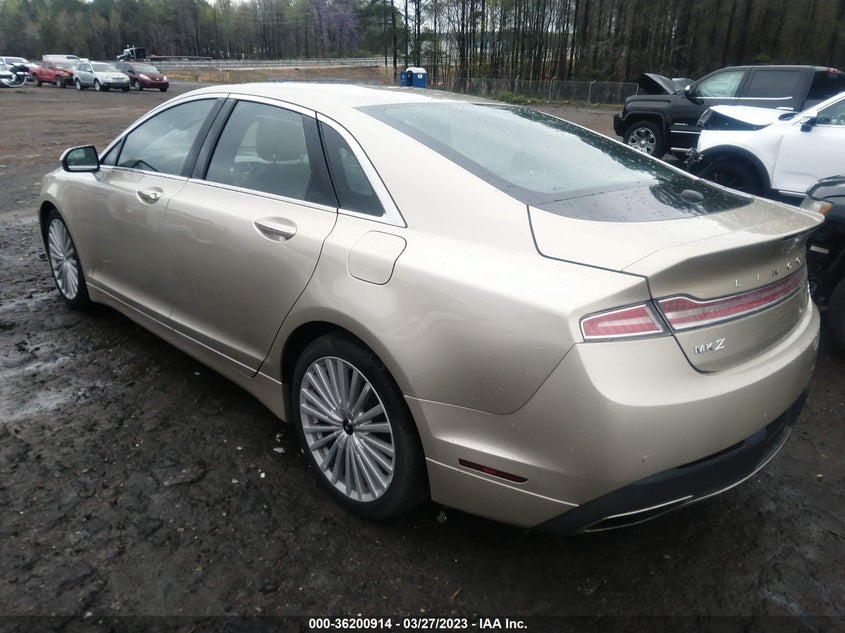 VIN 3LN6L5F92HR621817 2017 LINCOLN MKZ RESERVE