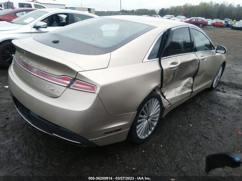 VIN 3LN6L5F92HR621817 2017 LINCOLN MKZ RESERVE