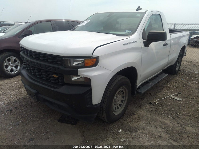 VIN 3GCNWAEHXKG222648 2019 CHEVROLET SILVERADO 1500 WORK TRUCK