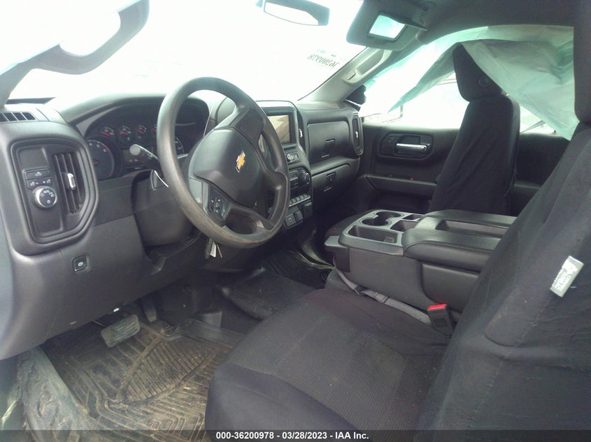 VIN 3GCNWAEHXKG222648 2019 CHEVROLET SILVERADO 1500 WORK TRUCK