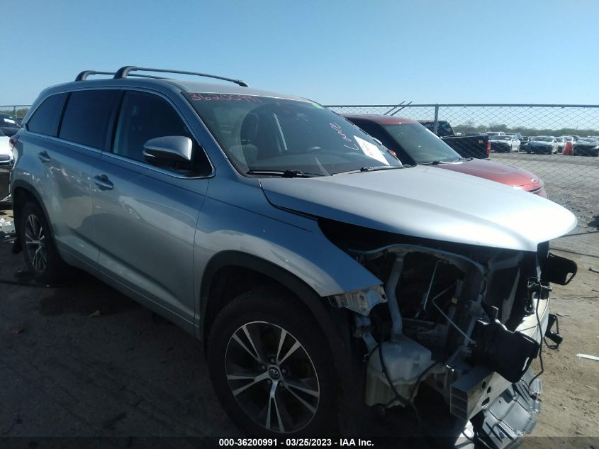 2018 TOYOTA HIGHLANDER LE - 5TDZARFH2JS039340